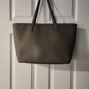 Kate Spade Cedar Street Gray Saffiano Leather Harmony Tote